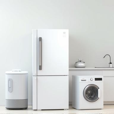 Modern and smart home appliances collection