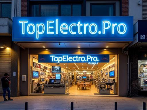 TopElectro.Pro storefront on Linking Road, Bandra